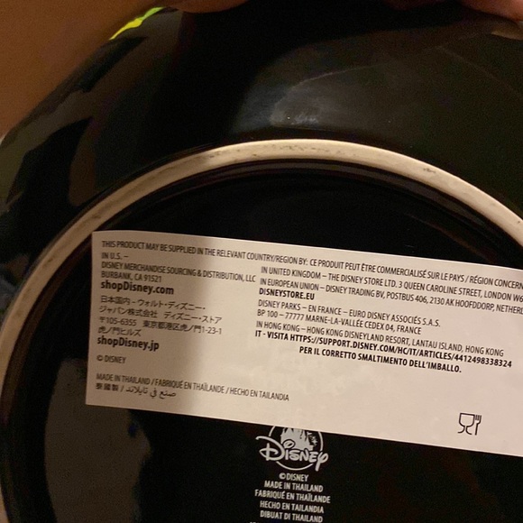 NWT DISNEY THE NIGHTMARE BEFORE CHRISTMAS OOGIE BOOGIE HALLOWEEN CANDY BOWL - Picture 5 of 5